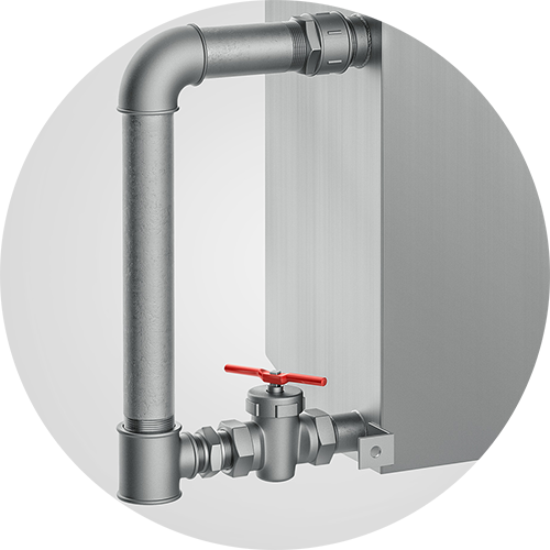 Конструкция бака разрыва струи